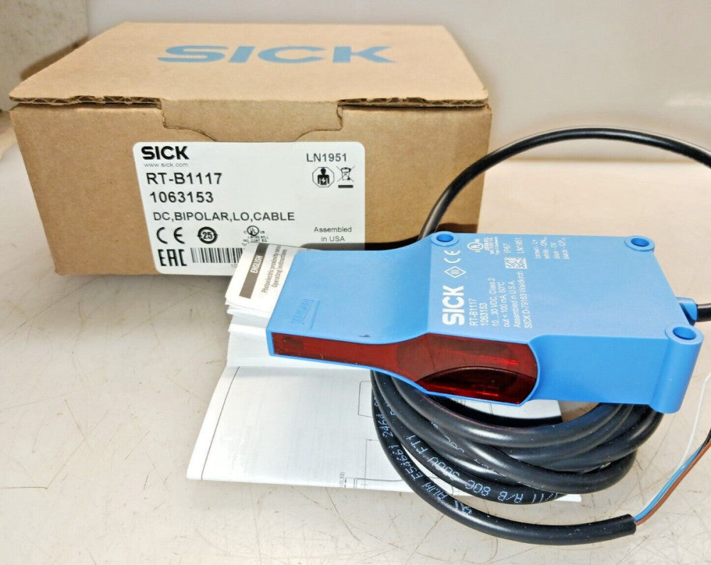 NEW SICK RT-B1117 PHOTOELECTRIC SENSOR 1063153