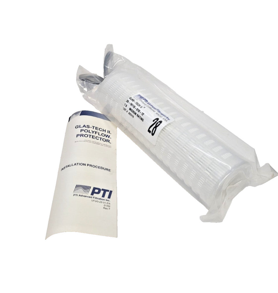 PARKER GLAS-TECH II FILTER 28-19110-010-12, 1.0 MICRON RATING