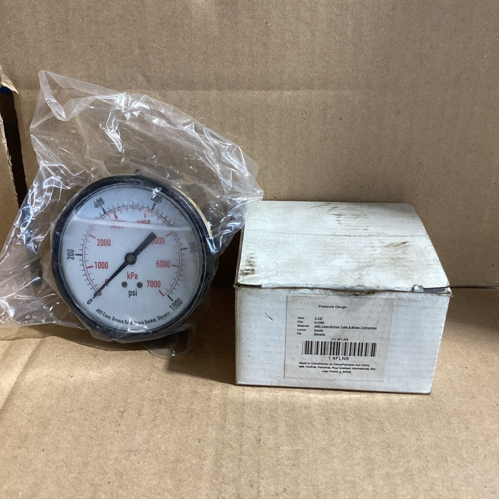 4FLN9 pressure gauge, NOS