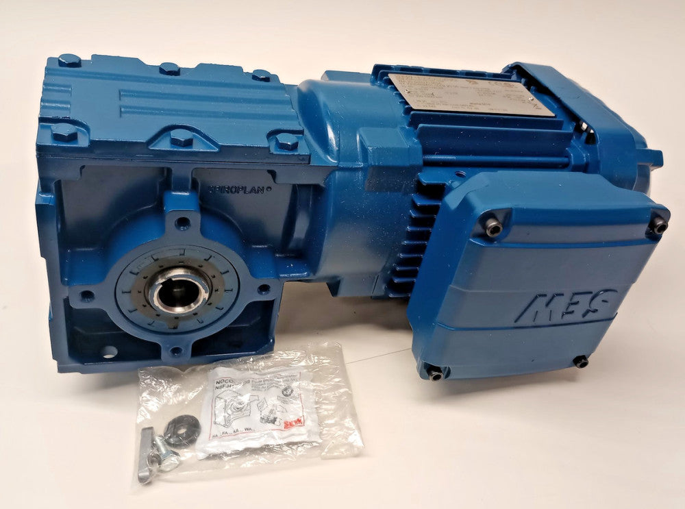 SEW Eurodrive WA30-DRN71MS4-39.00 Gear Motor 0.33hp 3ph 230/460V Ratio 39:1