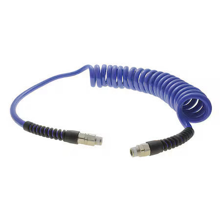 Atp Tt-38-10-Nb-Rs3 Coiled Air Hose Assembly,3/8" Id X 8 Ft.