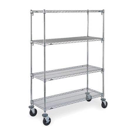 Metro Cart 6A Adjustable Shelf Wire Cart,24 In. W