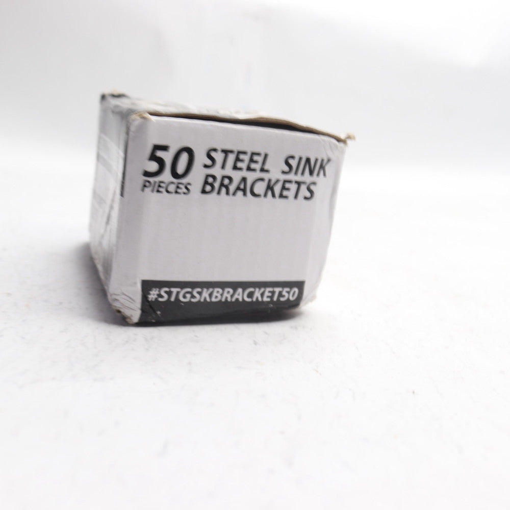 (50-Pk) Sink Brackets Steel STGSKBRACKET50