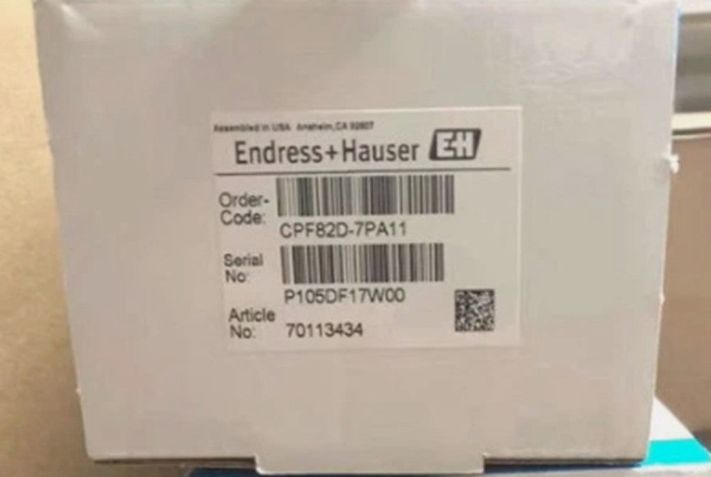 One Brand New ENDRESS+HAUSER CPF82D-7PA11 PH Digital Electrode