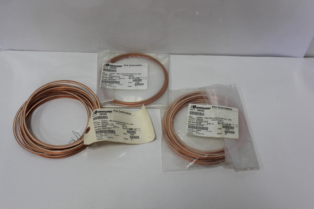 35  GARDNER DENVER OEM COMPRESSOR COPPER GASKET 25BC505  (S8-3-24D