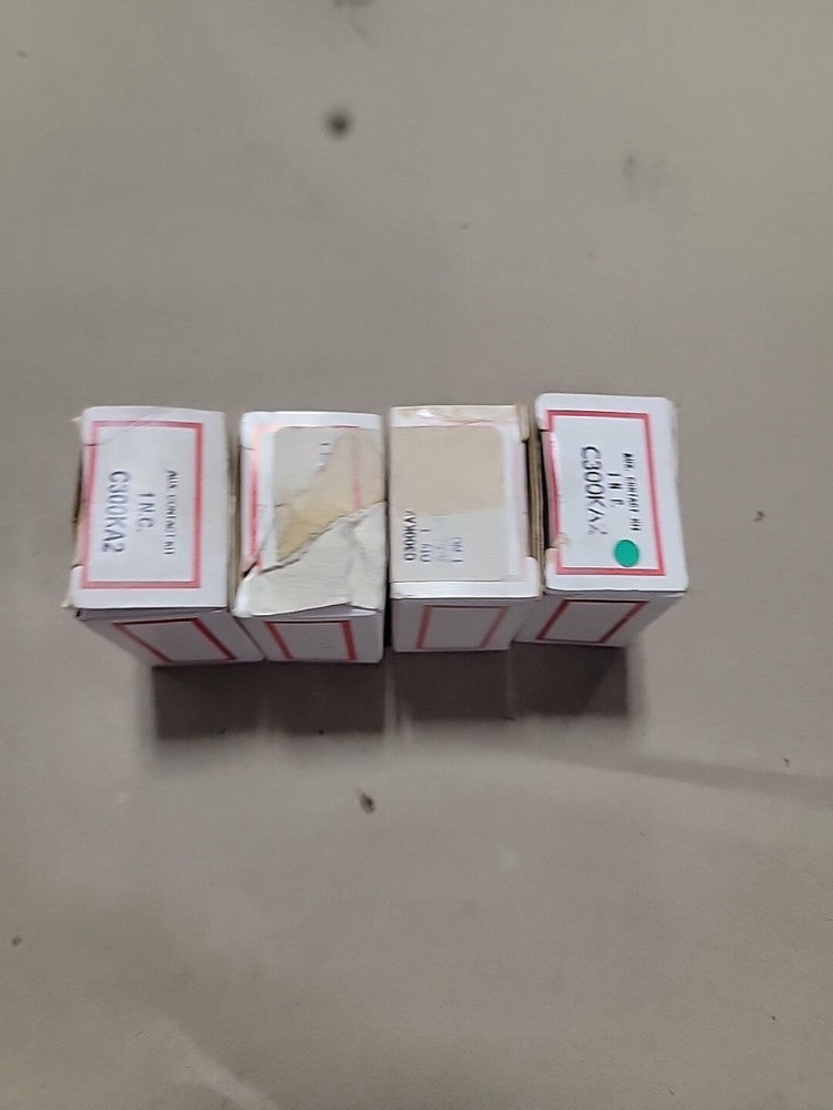 Cutler Hammer C300KA2 Auxiliary Contact Lot Of 4
