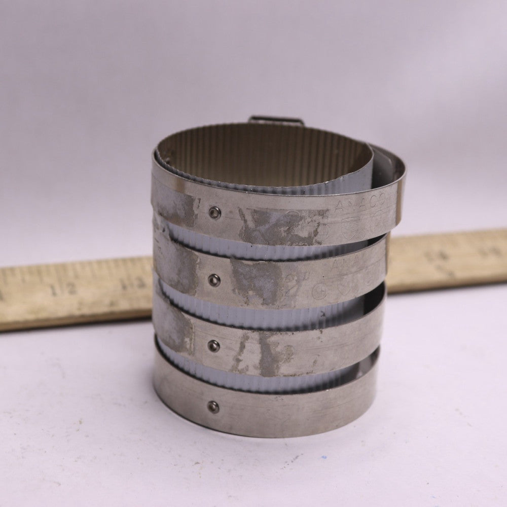 Anaco No Hub Pipe Coupling Neoprene & Stainless Steel 2-Band 2" B602