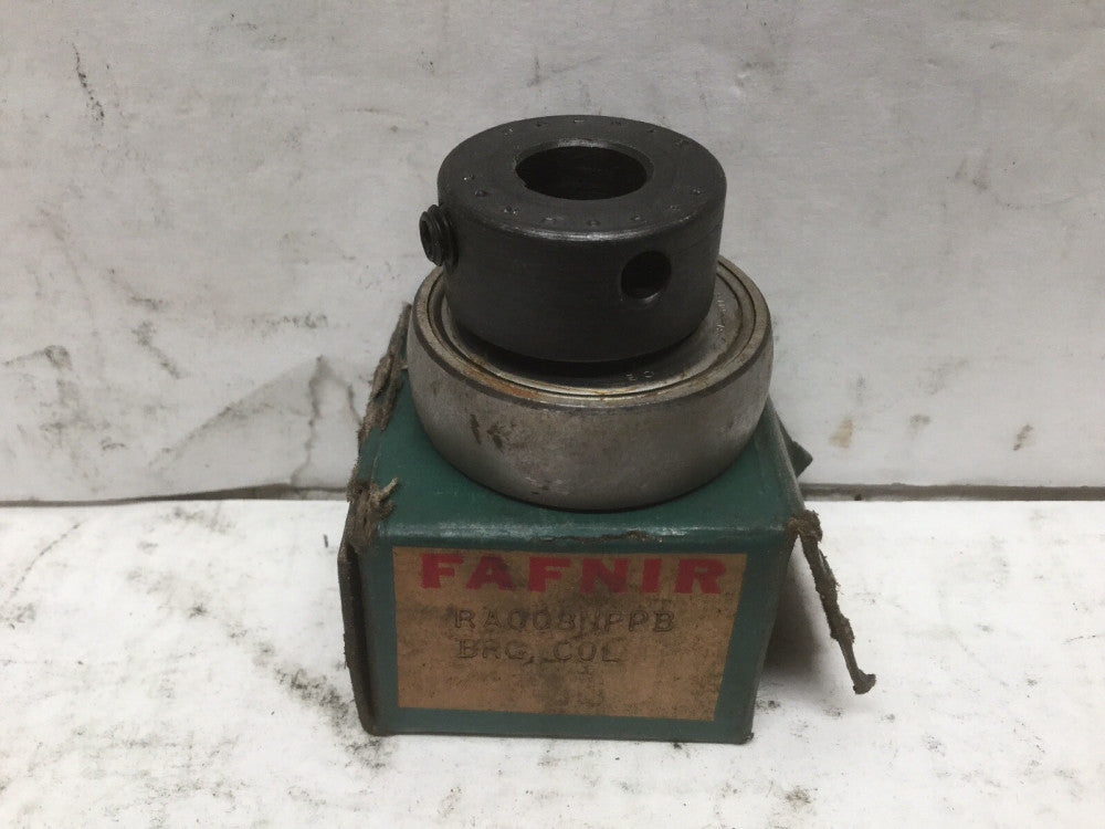 FAFNIR RA008NPPB Ball Bearing and Collar