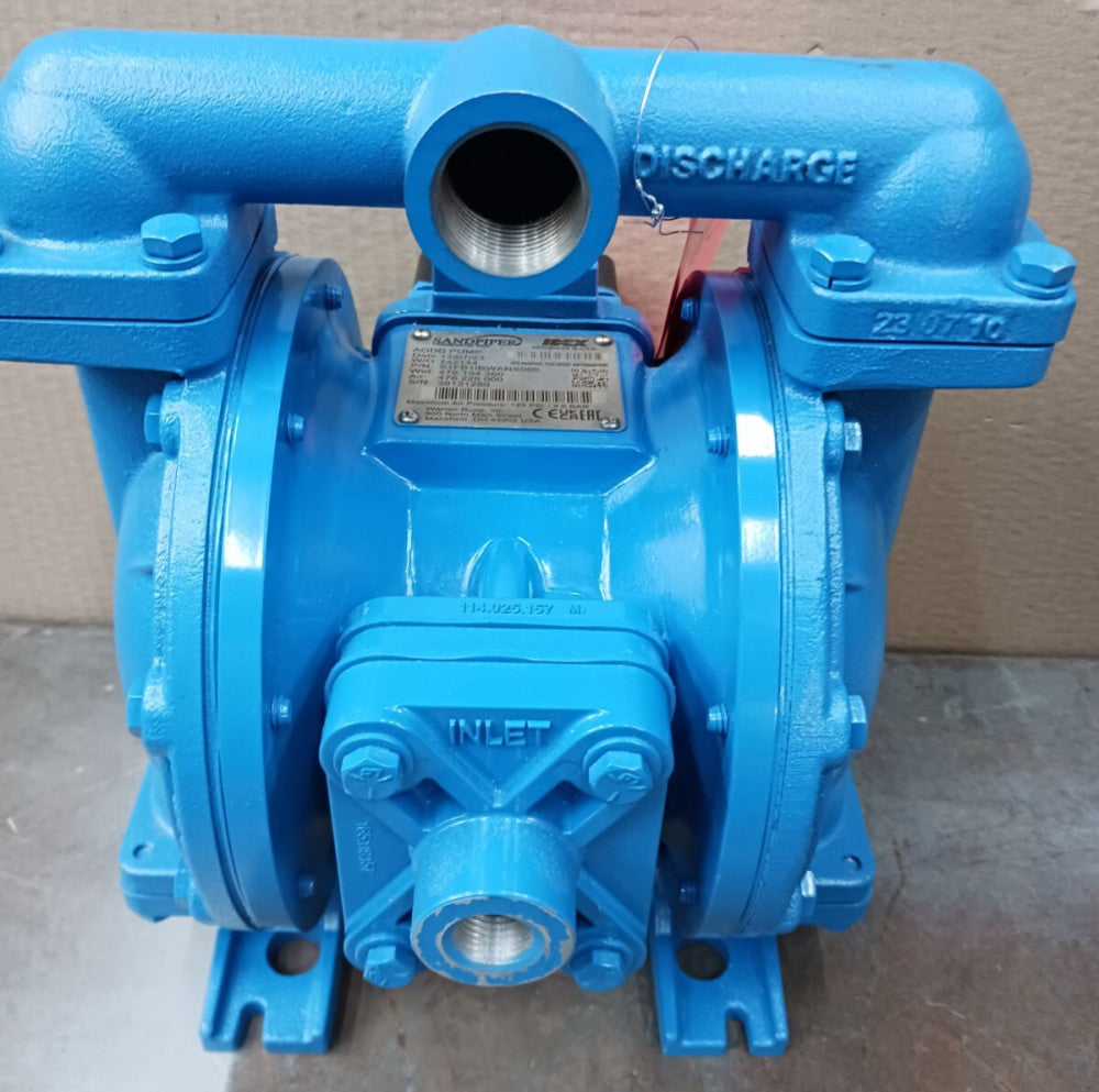 NEW WARREN RUPP SANDPIPER 1" NPT AIR OPERATED DIAPHRAGM PUMP S1FB1IBWANS000