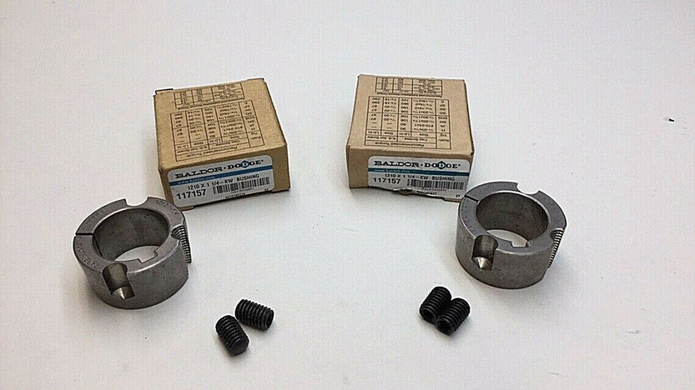 Dodge 117157 Split Taper Lock Bushing 1210 X 1-1/4" KW (Pack of 2)