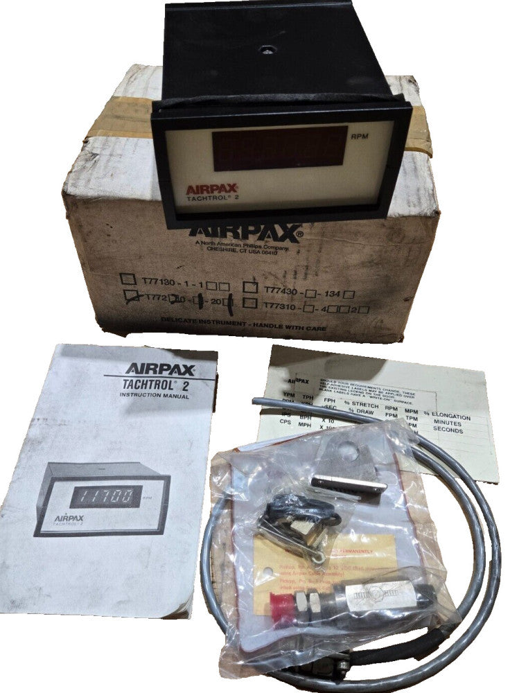 AIRPAX TACHTROL 2 T77220-1-201 W/70087-3040-020 PICKUP NOS