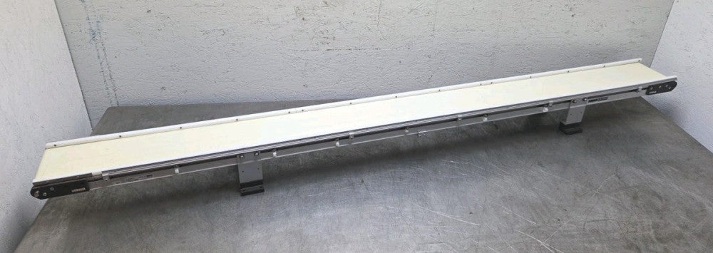 Dorner 2200 Ser End Drive Belt Conveyor 8" Wide x 96" Long Used *Drive Shaft Cut