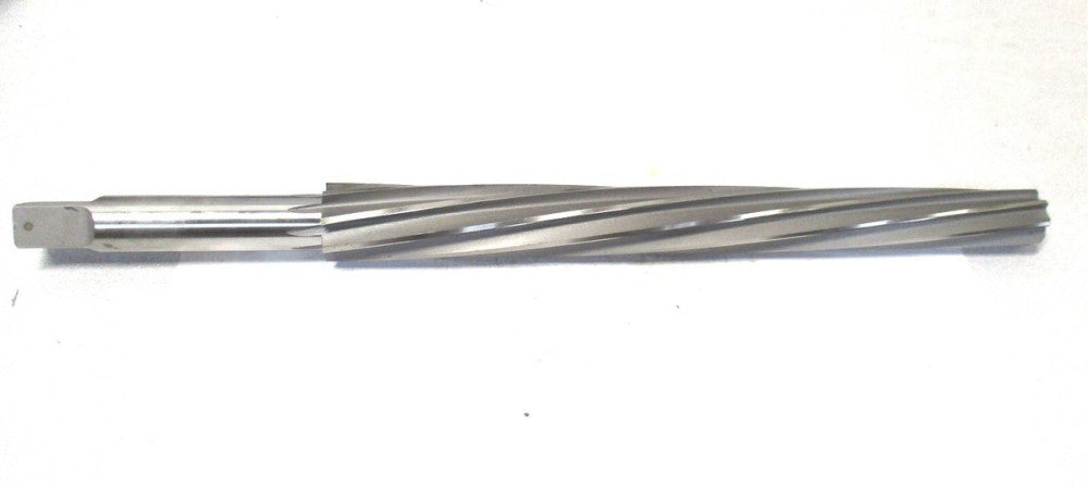 Yankee (491-12) #12 x 10 x 13-7/8 8-Flute LH HSS Spiral Flute Taper Pin Reamer
