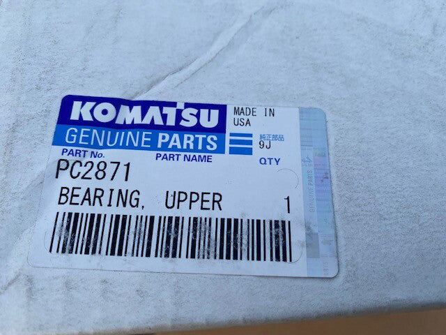 Komatsu PC2871 Upper Bearing, USE BY 9/1/2024 (NEW)