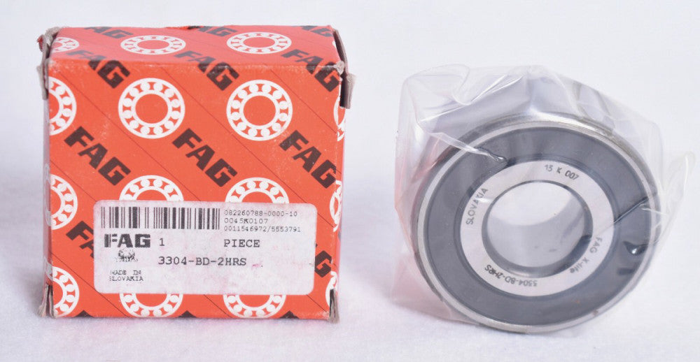 FAG Double Rubber Sealed Ball Bearing  3304-BD-2HRS