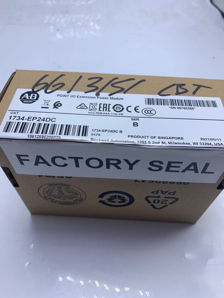 Allen-Bradley 1734-EP24DC SER.B POINT I/O Extension Power Module 