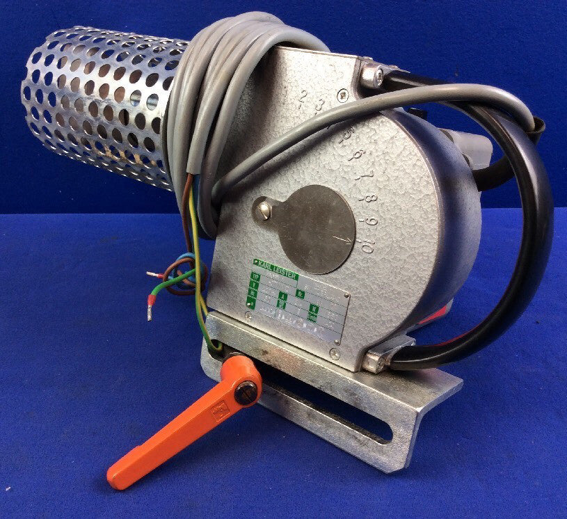 Karl LEISTER HOTWIND HOT AIR BLOWER w/ 3"W Knife Nozzle & Mounting Bracket