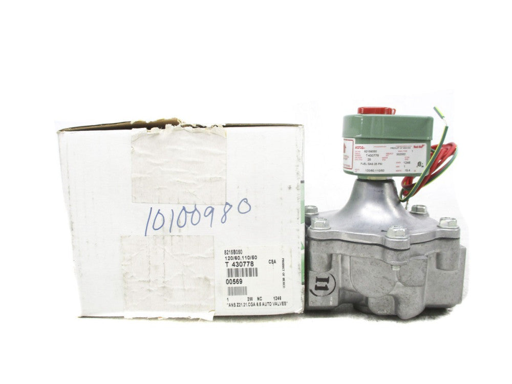 ASCO 8215B050 110/120V 25PSI 1" NSMP