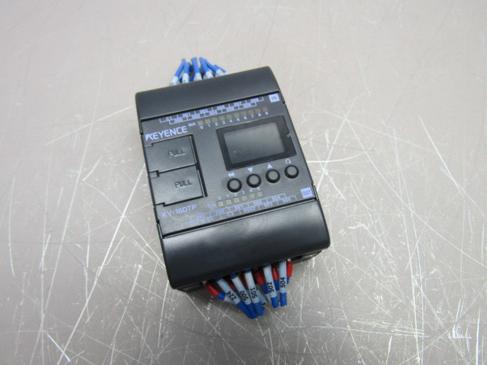 KEYENCE KV-16DTP BASE UNIT DC TYPE XLNT USED TAKEOUT !! MAKE OFFER !!