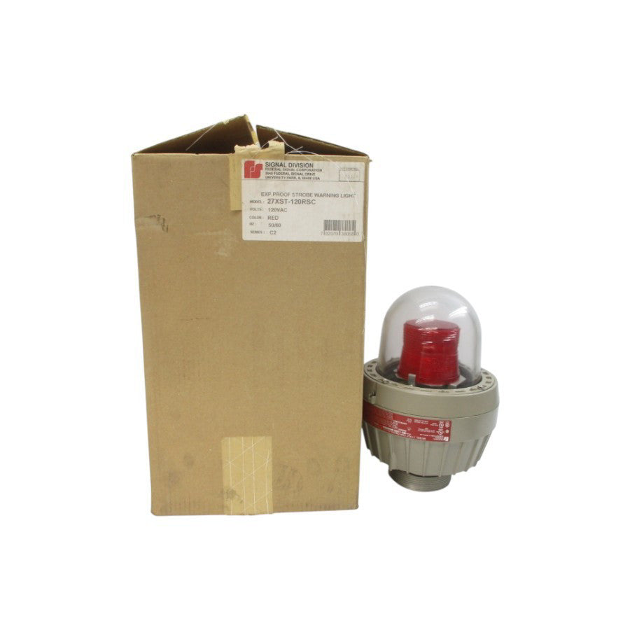FEDERAL SIGNAL 27XST-120RSC SER. C2 120VAC 1.14A NSMP