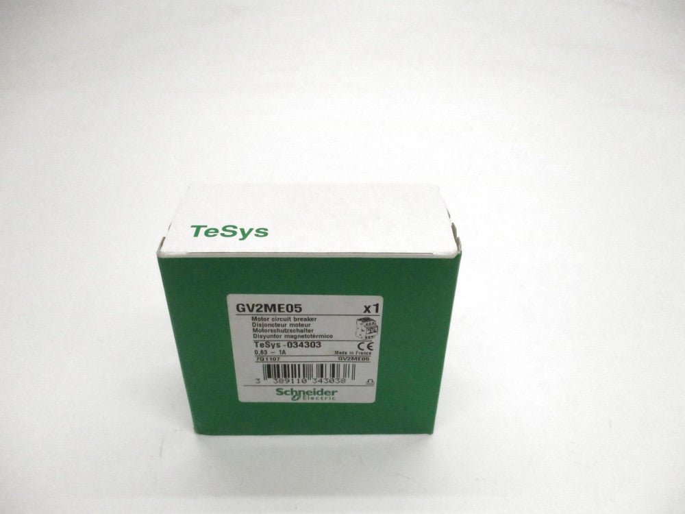 SCHNEIDER ELECTRIC GV2ME05 0.63-1A NSFS