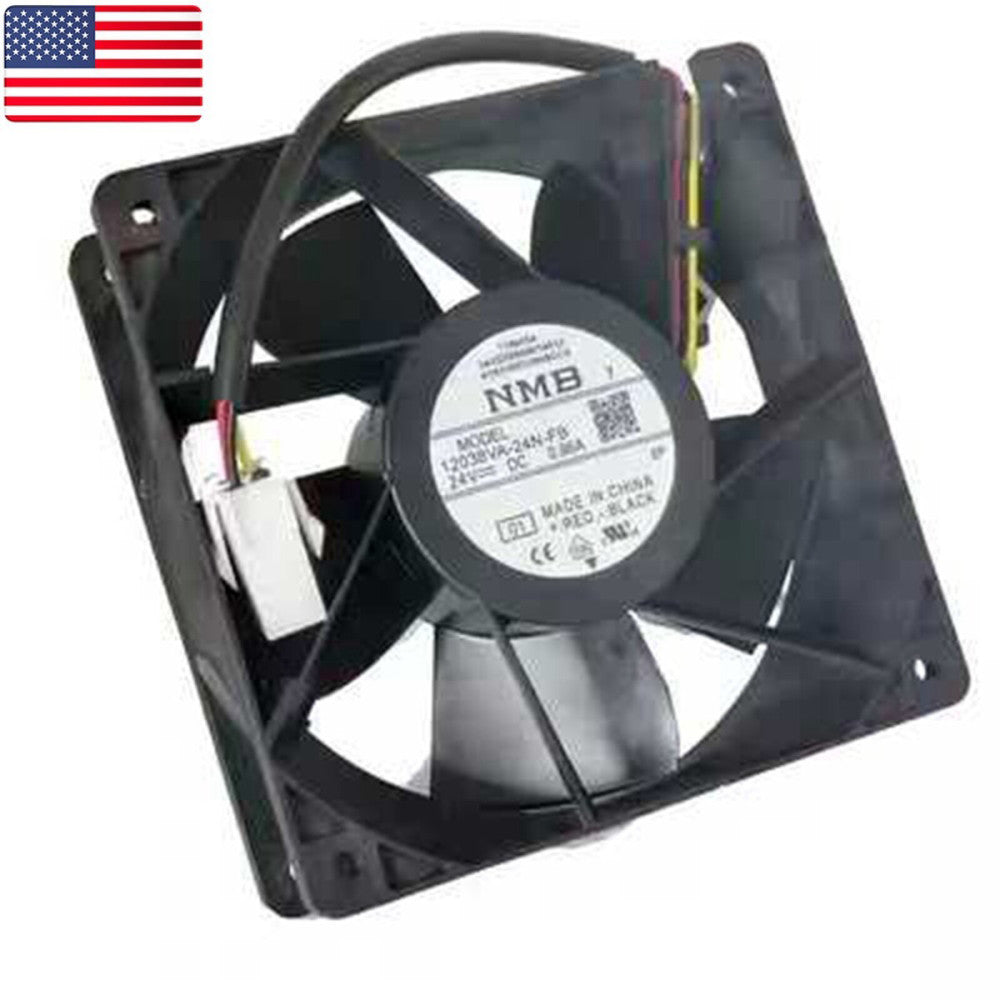 One Brand New NMB 12038VA-24P-GU 12038 Inverter Cooling Fan 24V 0.89A - US Stock