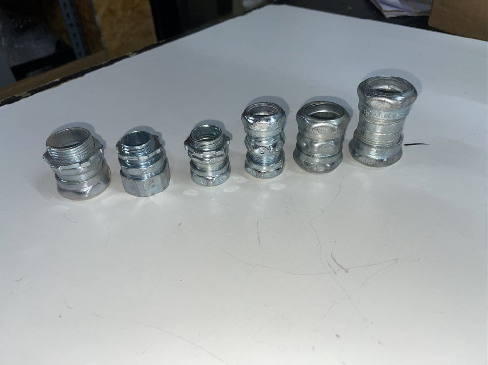 PACKAGE OF DIFFERENT SIZE OF FITTINGS  QTY 140