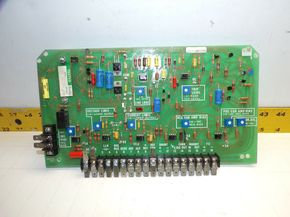 DYNAPOWER DRIVE CIRCUIT BOARD  EUD-7-100530000