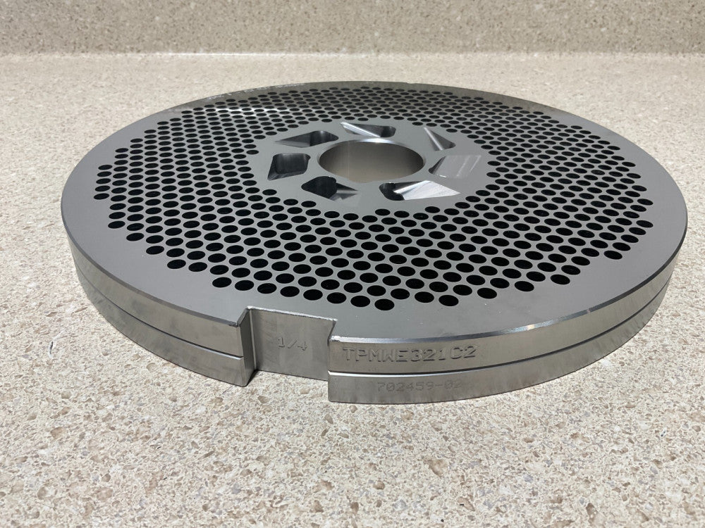 TPM Coated Plate WE321C2 11" CBCA THD 1/4" NEW