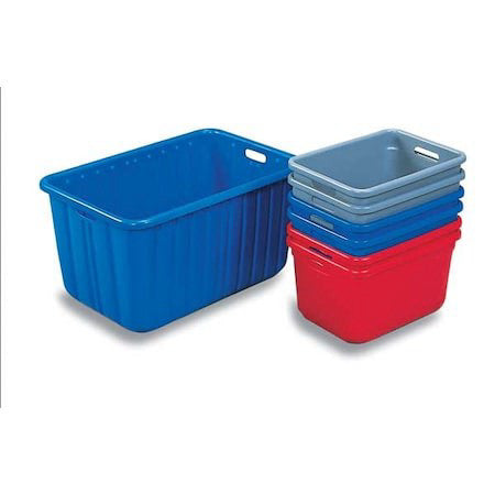 New England Plastics H-1812-10 Blue Storage Container, Fiberglass Reinforced
