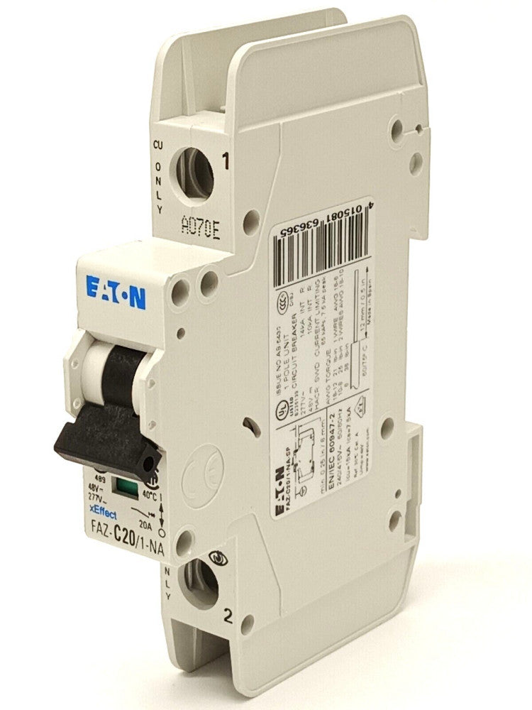 Eaton FAZ-C20/1-NA-SP Miniature Circuit Breaker 20A 