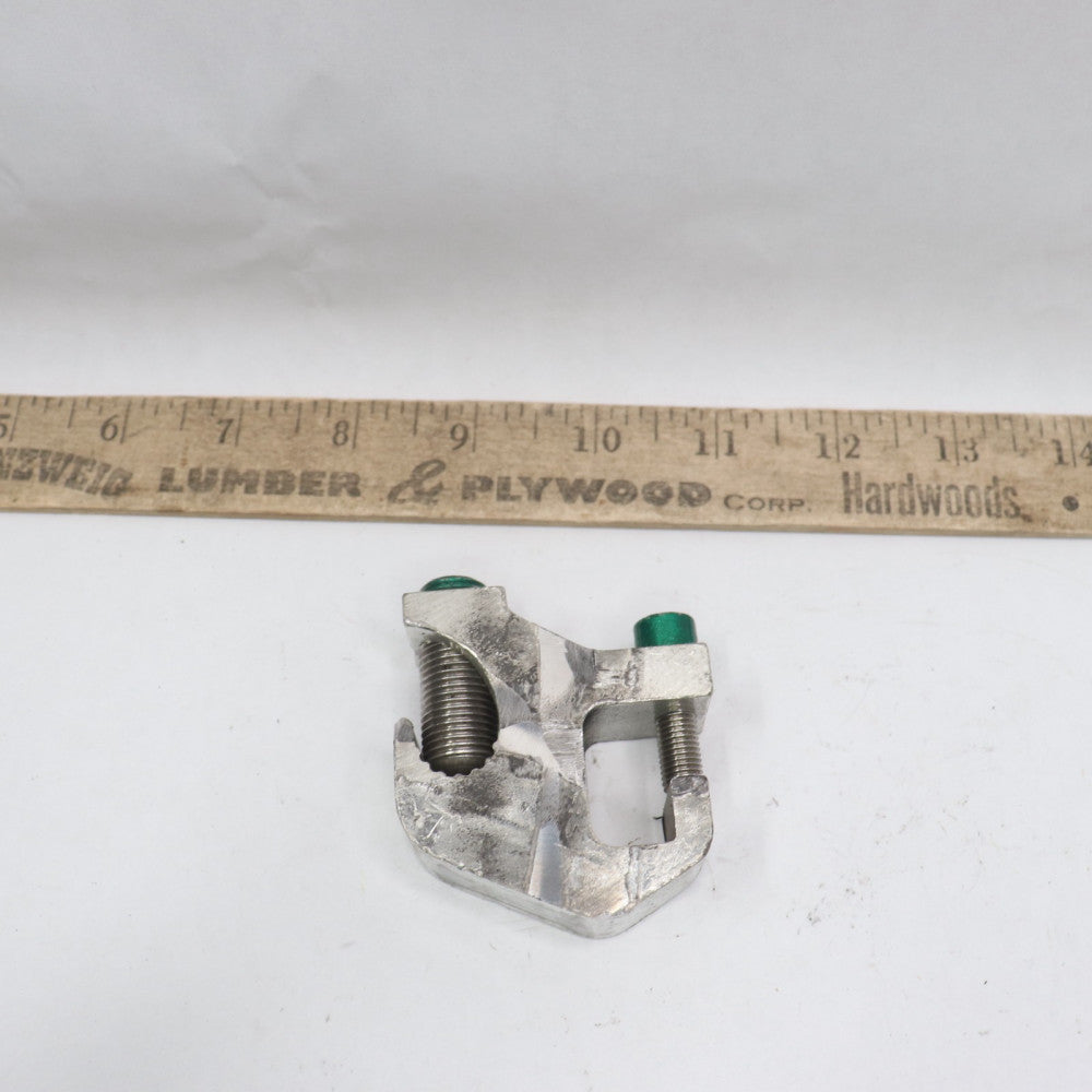 Burndy Ground Tray Clamp Aluminum # 6-250 kcmil BTCGC250SS - Used/Dirty