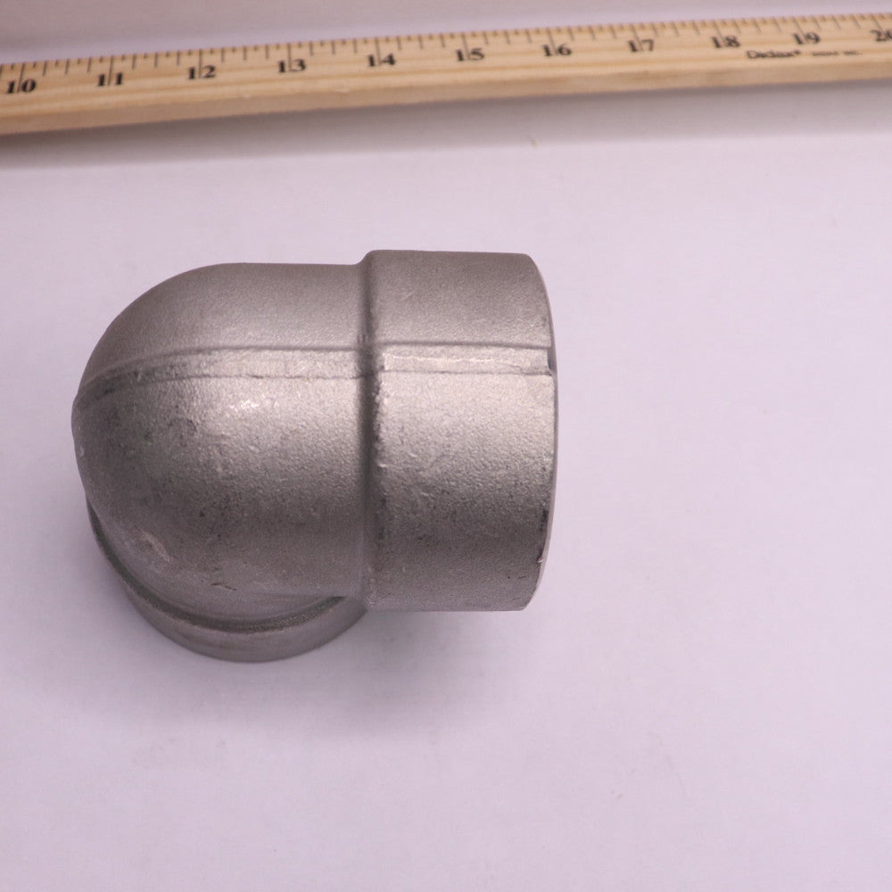 Anvil 90-Deg Elbow 316/316L Forged Stainless Steel #3000 2"