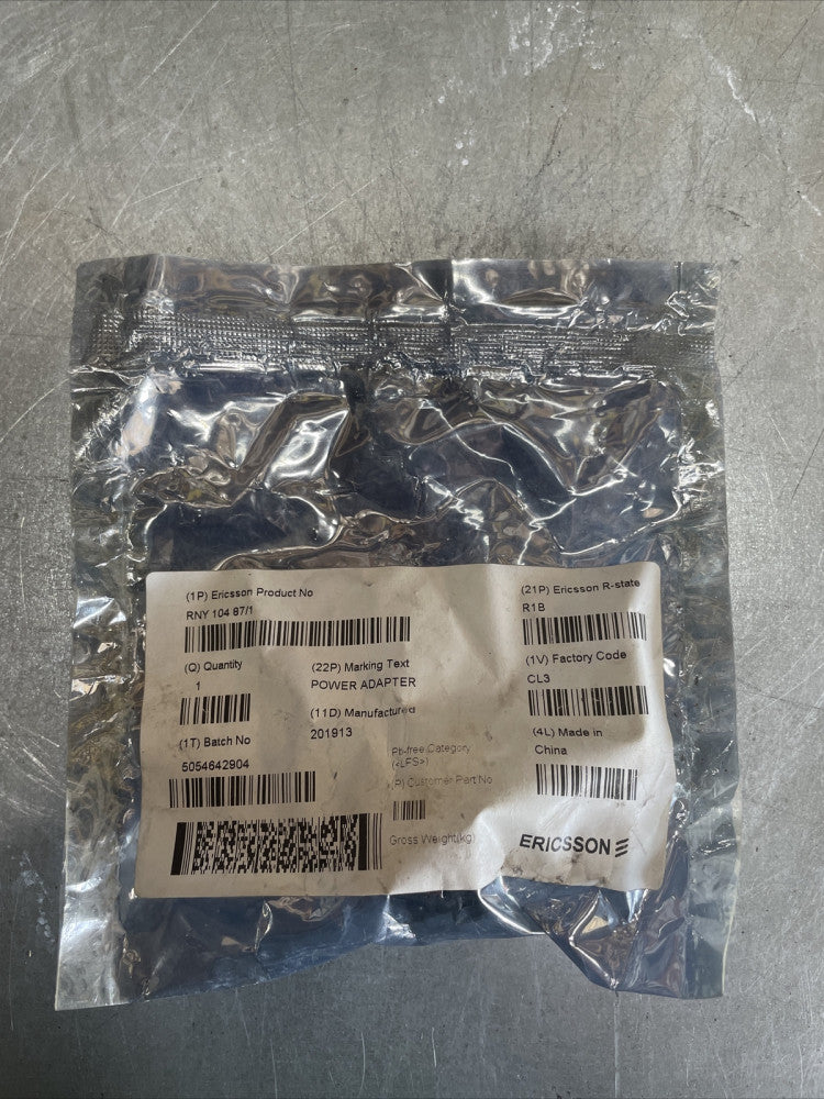 1) New Old Stock! Ericsson RNY 104 87/1 Power Adapter