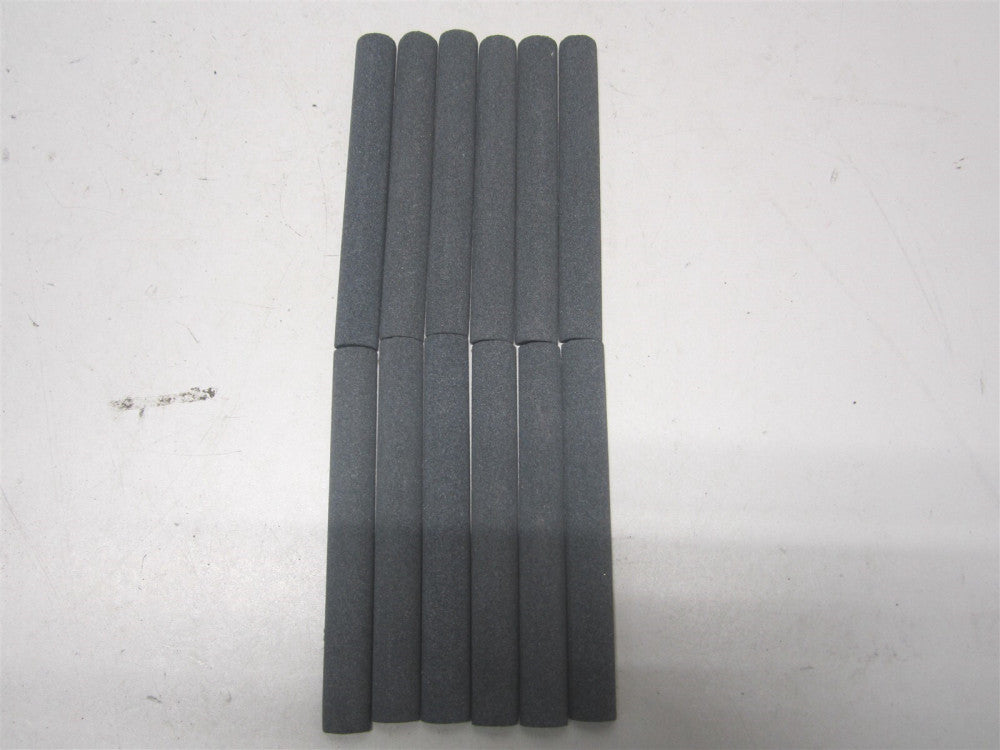 (399-1019) 1/2 x 4" Half Round Silicon Carbide Toolroom Finishing Stick - Qty 12