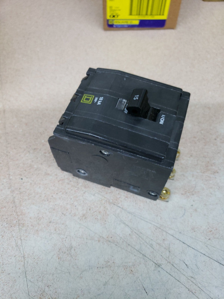 1 NEW Square D QOB315 15 A Miniature Circuit Breaker