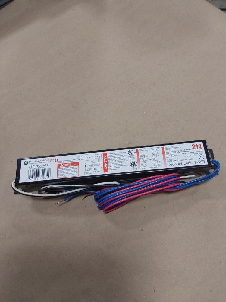 GE ULTRAMAX G SERIES T8 ELECTRONIC BALLAST 120-277V