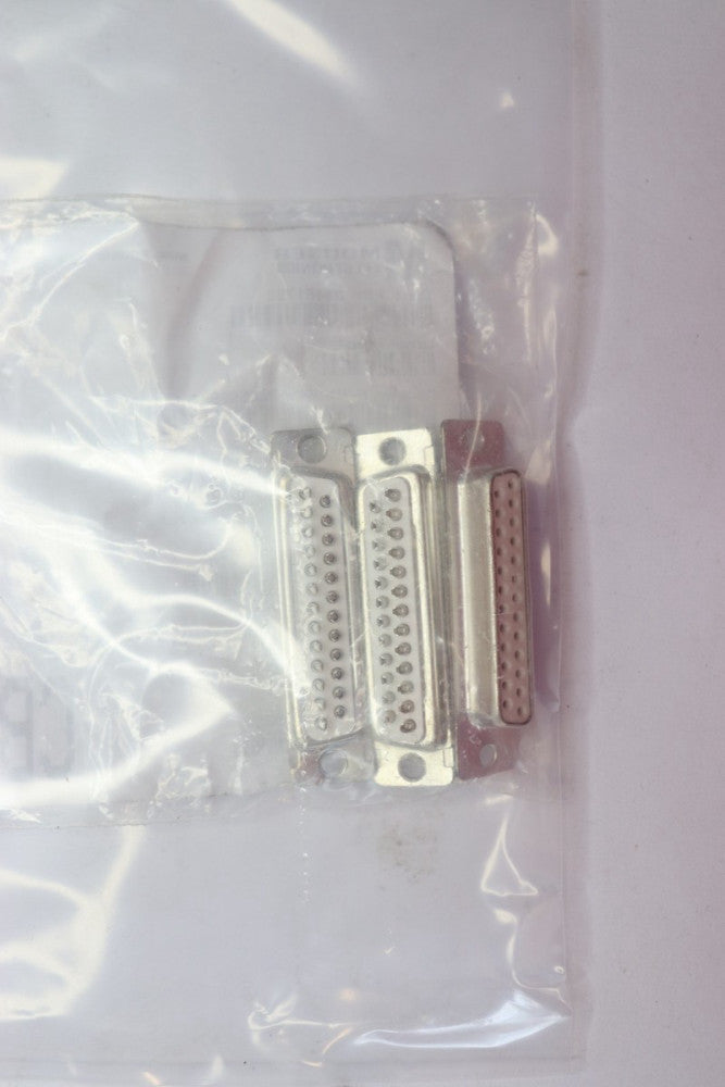 (3-Pk) Amphenol D-Sub Standard Connector Density Pin PBT Brass L717SDBH25P