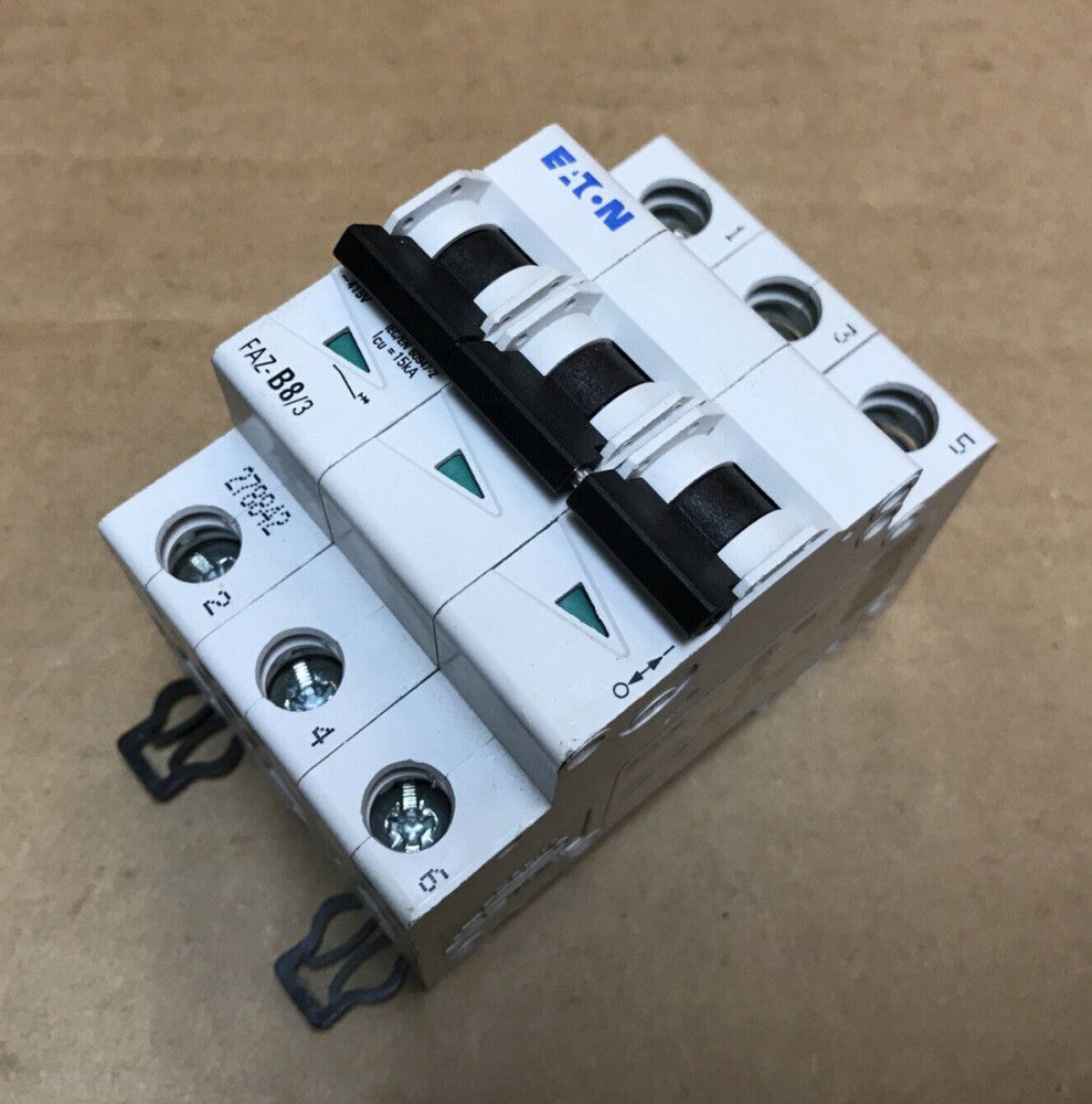 Eaton FAZ-B8/3 Miniature Circuit Breaker