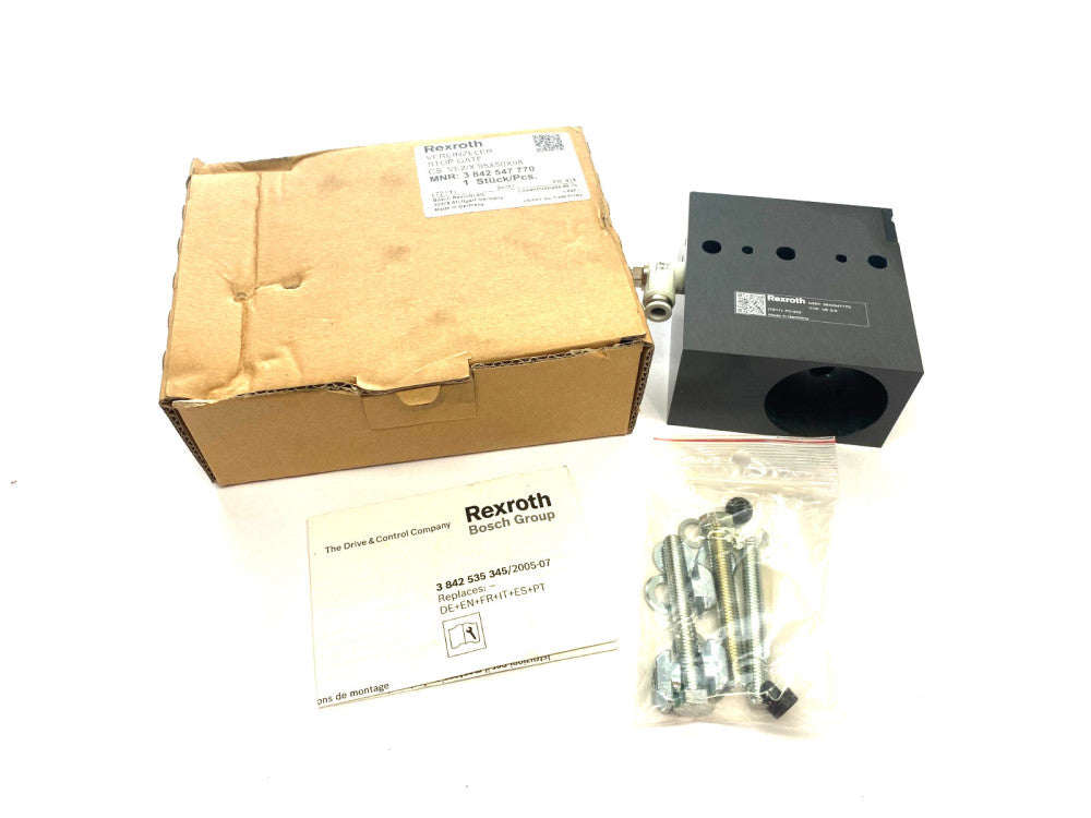 Bosch Rexroth 3842547770 Stop Gate VE2/H
