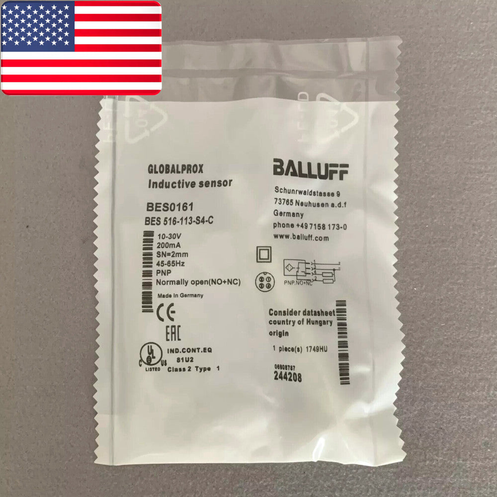 New BALLUFF BES 516-113-S4-C Inductive Proximity Sensor Free Shipping - US Stock