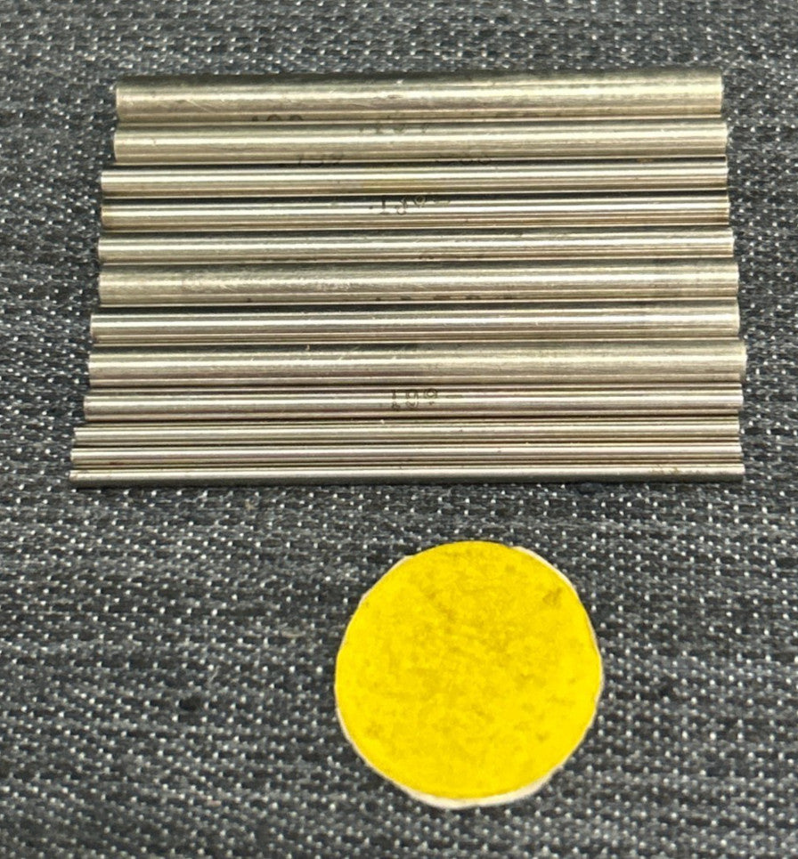 MEYER PIN GAGE ASSORTED SIZES   LOT OF 12