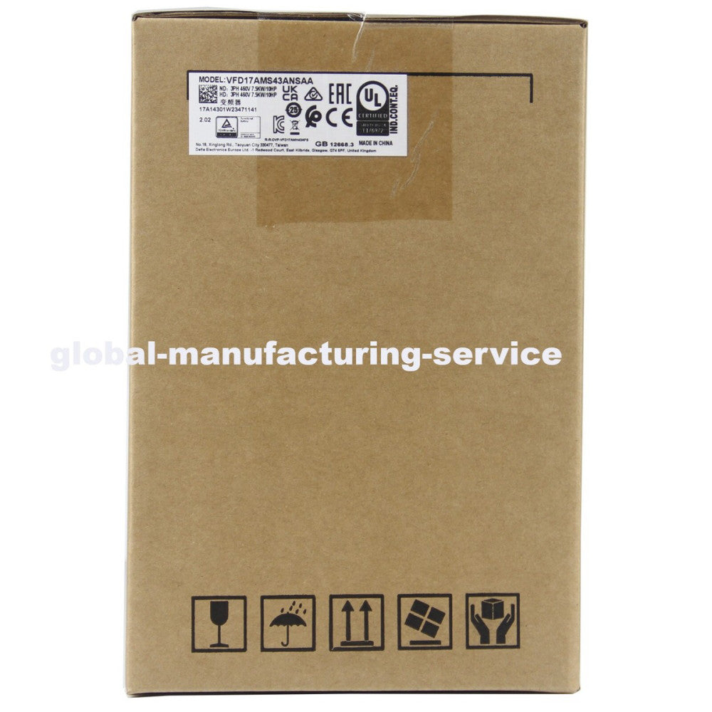 NEW In Box Delta VFD17AMS43ANSAA 7.5KW 460V Inverter
