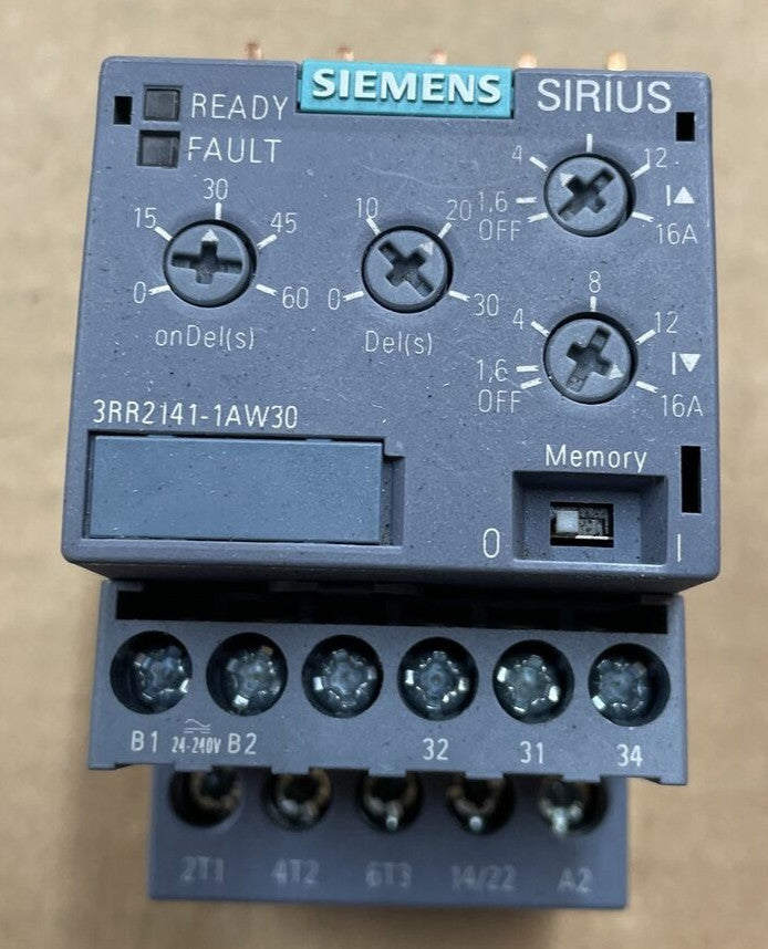 Siemens Sirius 3RR2141-1AW30 Monitoring Relay 3RR21411AW30