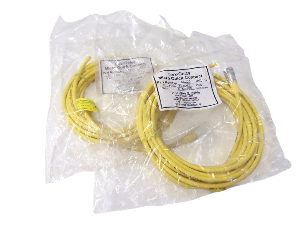 LOT OF 2 TPC WIRE & CABLE 64220 NSMP