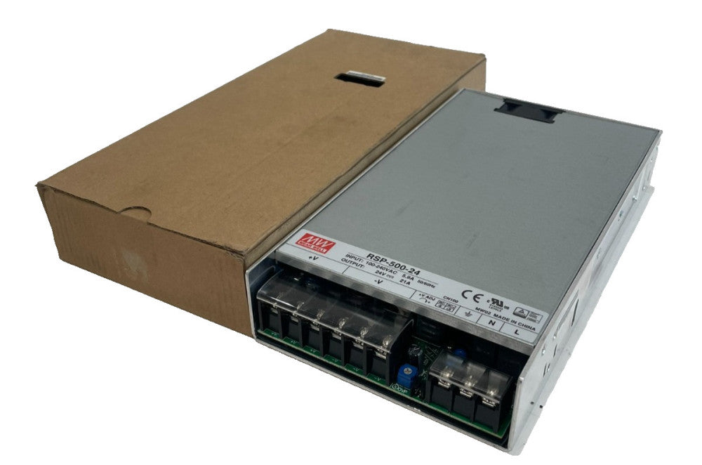 NEW MEAN WELL RSP-500-24 POWER SUPPLY RSP50024