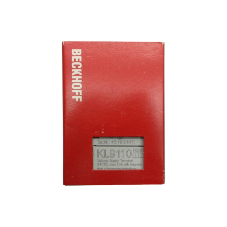 BECKHOFF KL9110 24VDC 10A NSMP