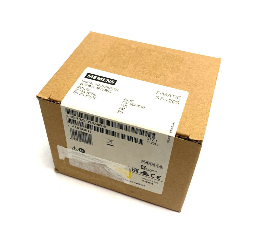 Siemens 6ES7 223-1PL32-0XB0 SIMATIC S7-1200 Digital Input/Output Module