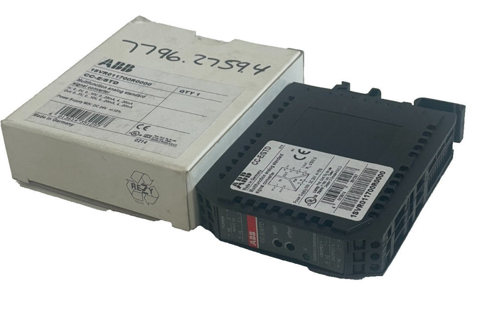 NEW ABB CC-E/STD SIGNAL CONVERTER 1SVR011700R0000 CCESTD