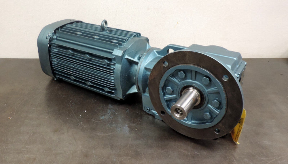 Sew Eurodrive DRE132M4 Gear Motor  220-242D / 380-420Y 1500 RPM  KF67A Gear Box